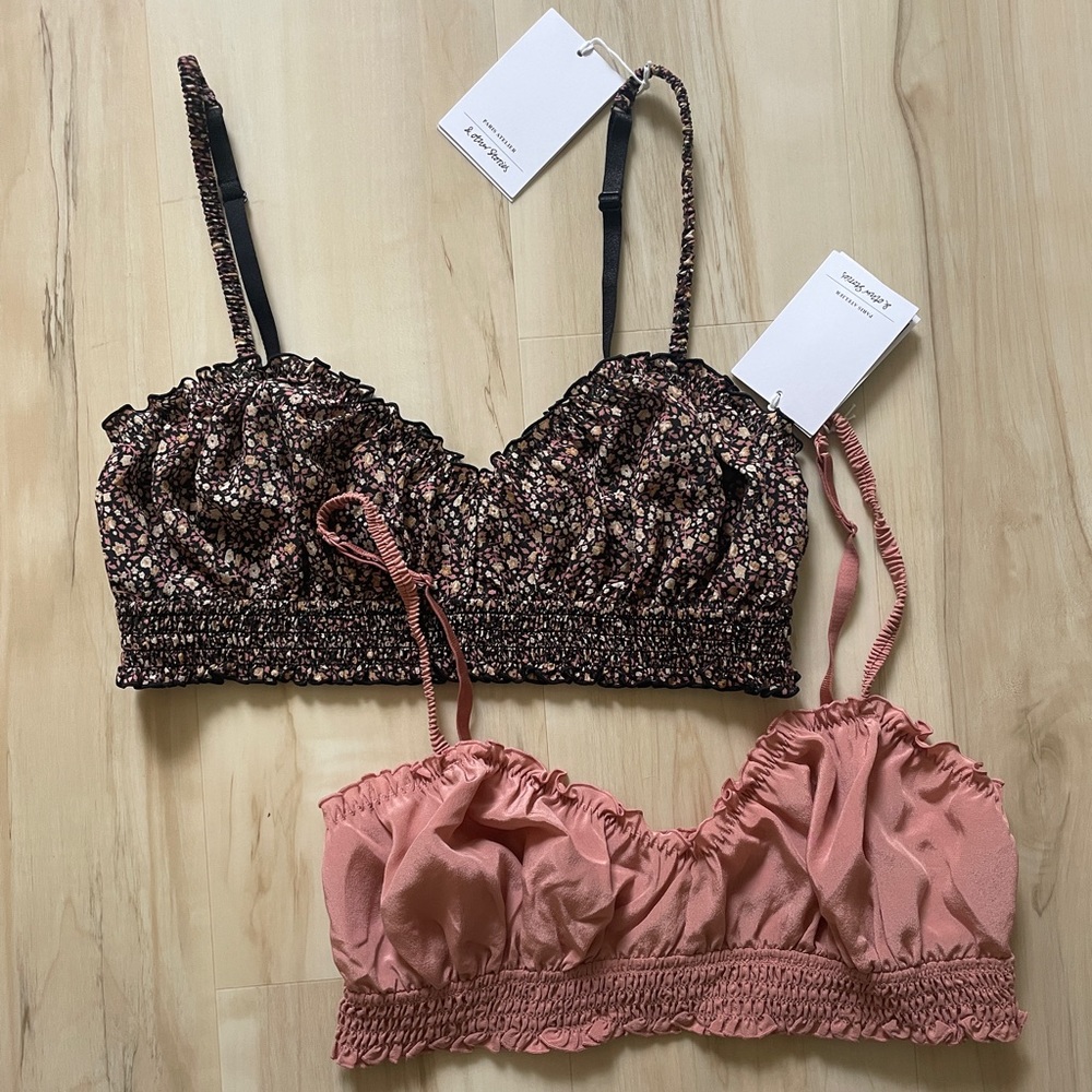 & Other Stories Bralette Crop Top Size 8